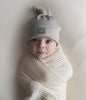 merino wool baby blanket and beanie gift set made in new zealand